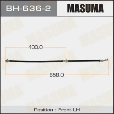 Тормозной шланг MASUMA BH-636-2