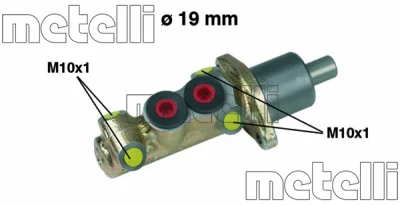 Главный тормозной цилиндр METELLI 05-0061