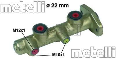 Главный тормозной цилиндр METELLI 05-0173