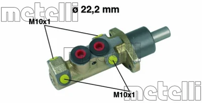 Главный тормозной цилиндр METELLI 05-0228
