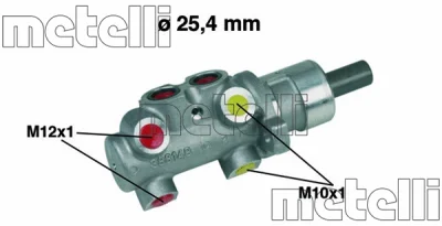 Главный тормозной цилиндр METELLI 05-0268