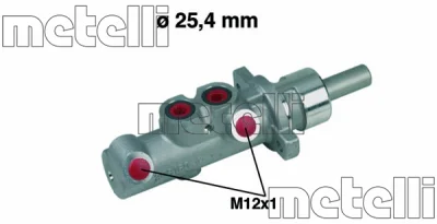Главный тормозной цилиндр METELLI 05-0314
