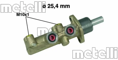 05-0481 METELLI Главный тормозной цилиндр