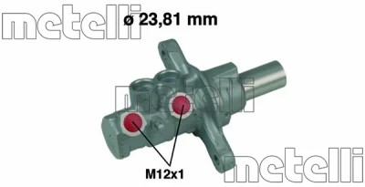 Главный тормозной цилиндр METELLI 05-0522