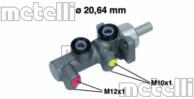 Главный тормозной цилиндр METELLI 05-0696