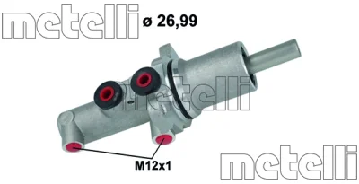 Главный тормозной цилиндр METELLI 05-1144