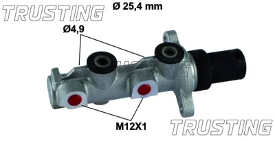 PF927 TRUSTING Главный тормозной цилиндр