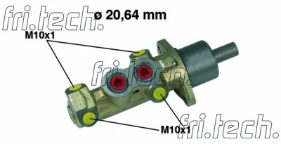 PF201 FRI.TECH. Главный тормозной цилиндр