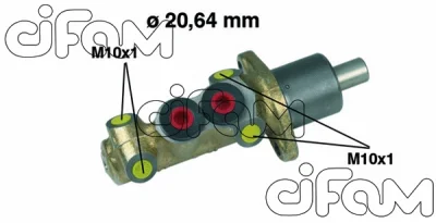 Главный тормозной цилиндр CIFAM 202-059