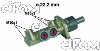 Главный тормозной цилиндр CIFAM 202-220