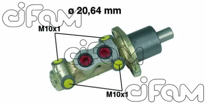 Главный тормозной цилиндр CIFAM 202-226