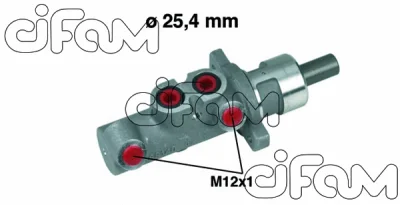 Главный тормозной цилиндр CIFAM 202-275