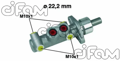 Главный тормозной цилиндр CIFAM 202-290