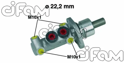 Главный тормозной цилиндр CIFAM 202-302