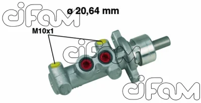 Главный тормозной цилиндр CIFAM 202-396