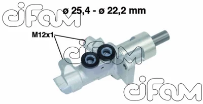 202-744 CIFAM Главный тормозной цилиндр