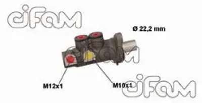 202-875 CIFAM Главный тормозной цилиндр