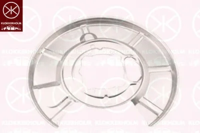 Отражатель, диск тормозного механизма KLOKKERHOLM 0066878