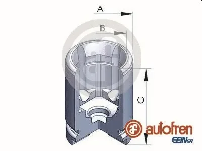 D02526 AUTOFREN SEINSA Поршень, корпус скобы тормоза