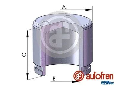 D025337 AUTOFREN SEINSA Поршень, корпус скобы тормоза