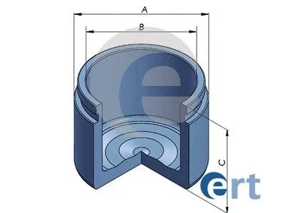 150904-C ERT Поршень, корпус скобы тормоза