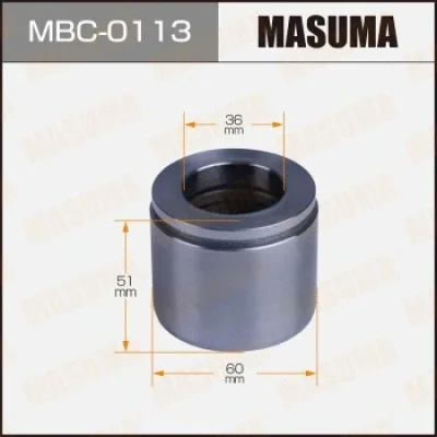 Поршень, корпус скобы тормоза MASUMA MBC-0113