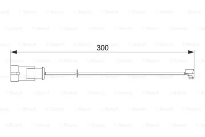 1 987 474 573 BOSCH Сигнализатор, износ тормозных колодок