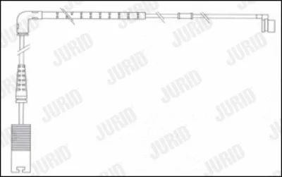 581414 JURID Сигнализатор, износ тормозных колодок