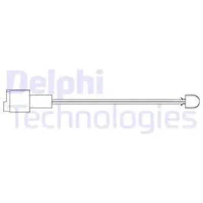 LZ0101 DELPHI Сигнализатор, износ тормозных колодок