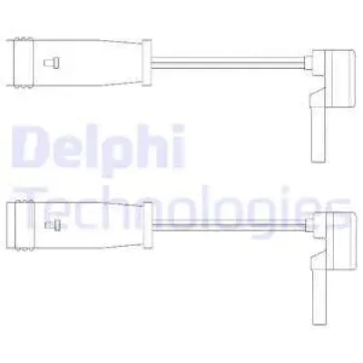 Сигнализатор, износ тормозных колодок DELPHI LZ0153