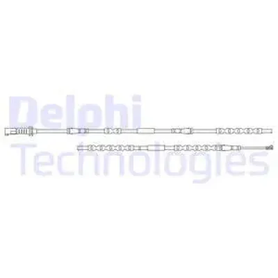 LZ0236 DELPHI Сигнализатор, износ тормозных колодок