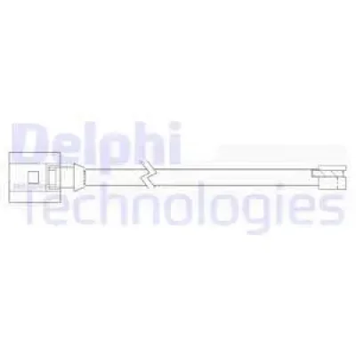 LZ0287 DELPHI Сигнализатор, износ тормозных колодок