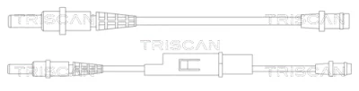 8115 38003 TRISCAN Сигнализатор, износ тормозных колодок