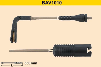 BAV1010 BARUM Сигнализатор, износ тормозных колодок
