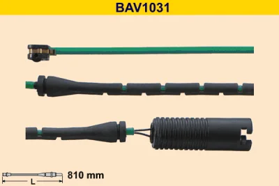 BAV1031 BARUM Сигнализатор, износ тормозных колодок