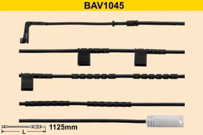 BAV1045 BARUM Сигнализатор, износ тормозных колодок