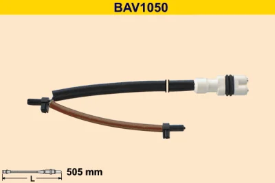 BAV1050 BARUM Сигнализатор, износ тормозных колодок
