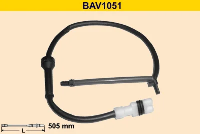 BAV1051 BARUM Сигнализатор, износ тормозных колодок
