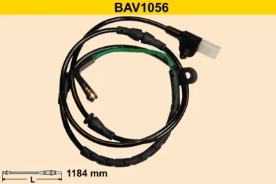 BAV1056 BARUM Сигнализатор, износ тормозных колодок