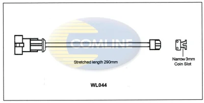 WL044 COMLINE Сигнализатор, износ тормозных колодок