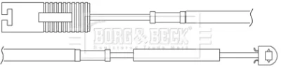 BWL3073 BORG & BECK Сигнализатор, износ тормозных колодок
