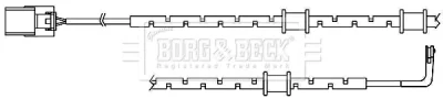 BWL3098 BORG & BECK Сигнализатор, износ тормозных колодок