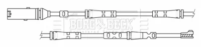 BWL3189 BORG & BECK Сигнализатор, износ тормозных колодок