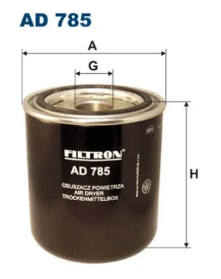 AD785 FILTRON Патрон осушителя воздуха, пневматическая система