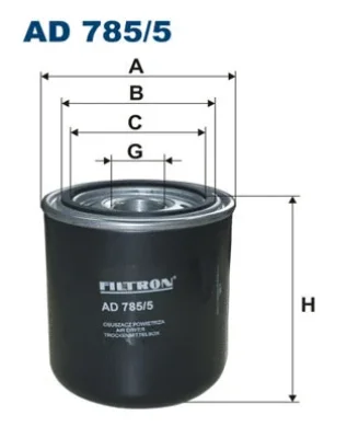 AD785/5 FILTRON Патрон осушителя воздуха, пневматическая система