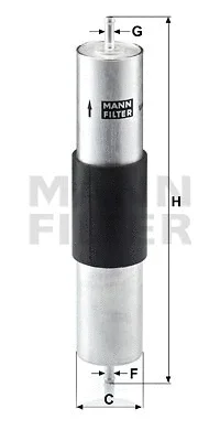Топливный фильтр MANN WK 516/1
