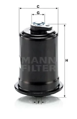 WK 614/10 MANN Топливный фильтр