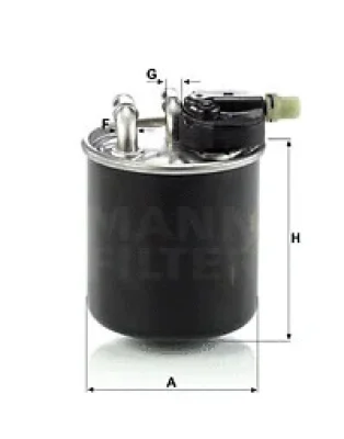 Топливный фильтр MANN WK 820/14