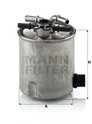WK 9007 MANN Топливный фильтр