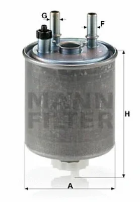 WK 918/1 MANN Топливный фильтр